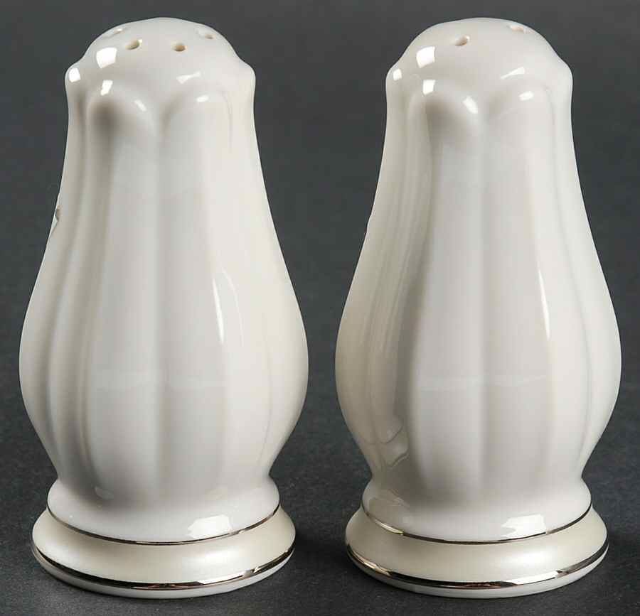 Centura Cream Salt & Pepper Set by Noritake-1