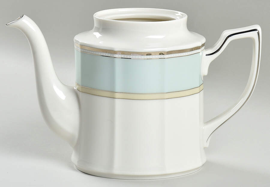 Centura Green Tea/Coffee Pot No Lid by Noritake-1