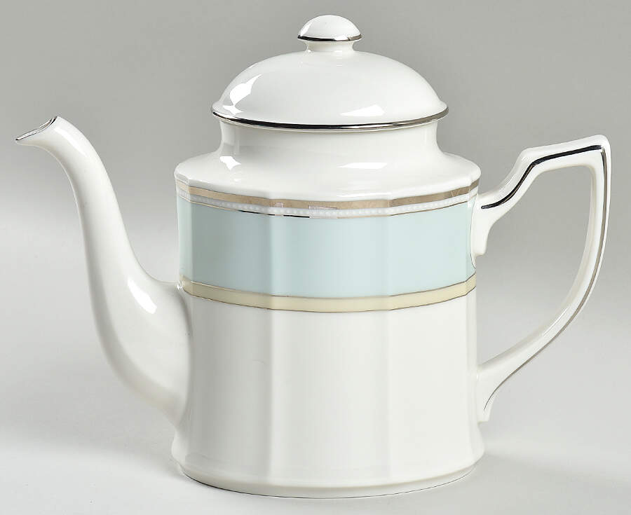Centura Green Tea/Coffee Pot & Lid by Noritake-1