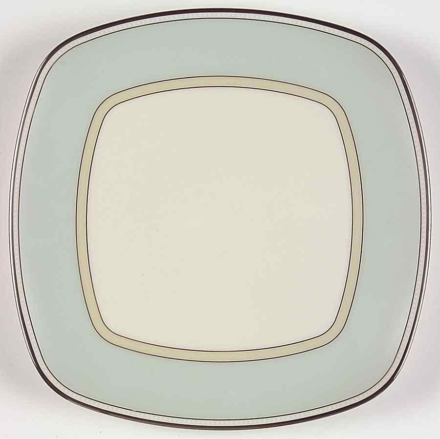 Centura Green Square Luncheon Plate by Noritake-1