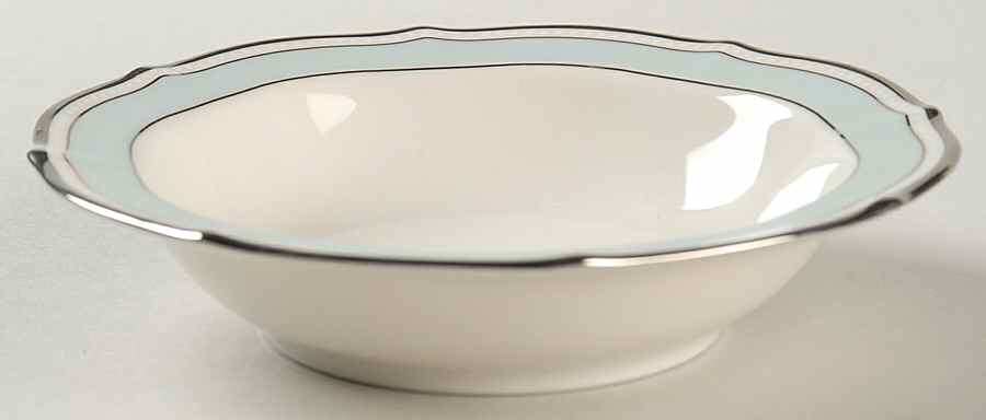 Centura Green Rim Fruit/Dessert (Sauce) Bowl by Noritake-1