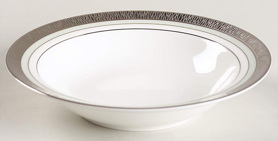 Fascination Green Rim Fruit/Dessert (Sauce) Bowl by Noritake-1