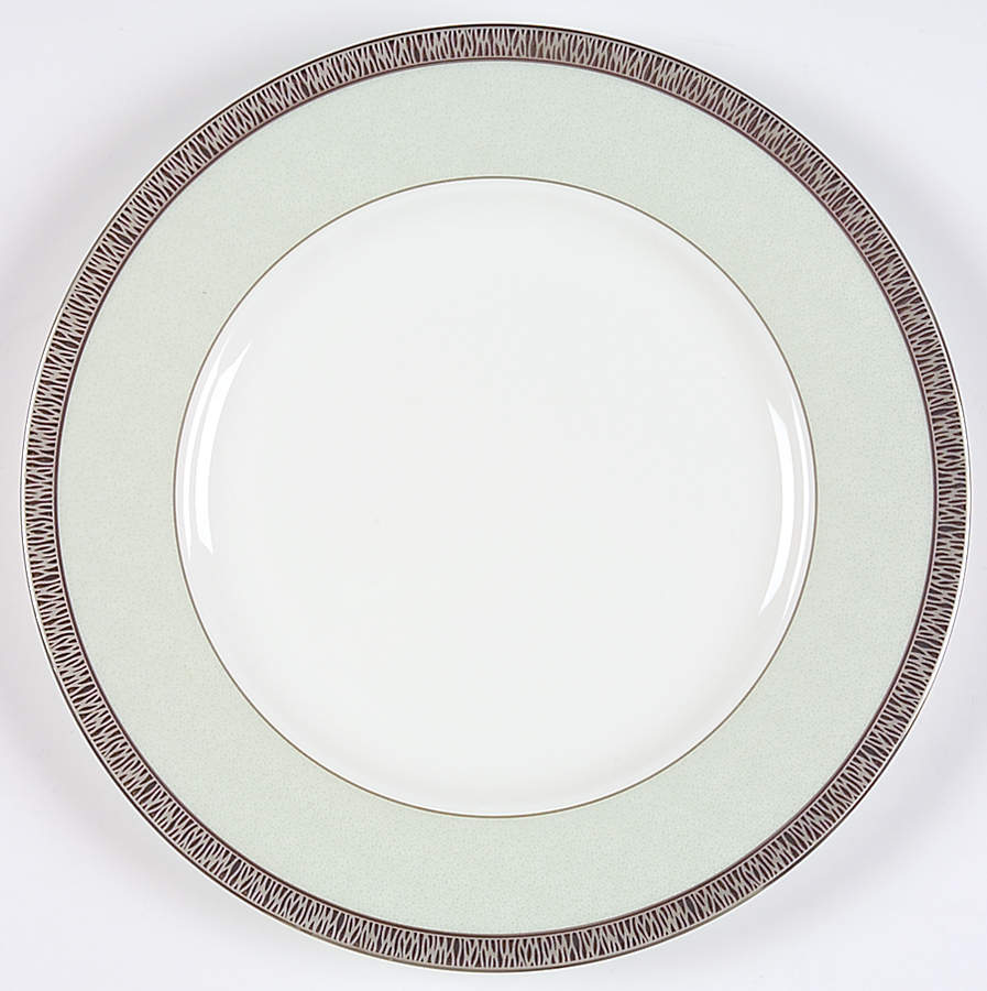 Fascination Green Accent Luncheon Plate by Noritake-1