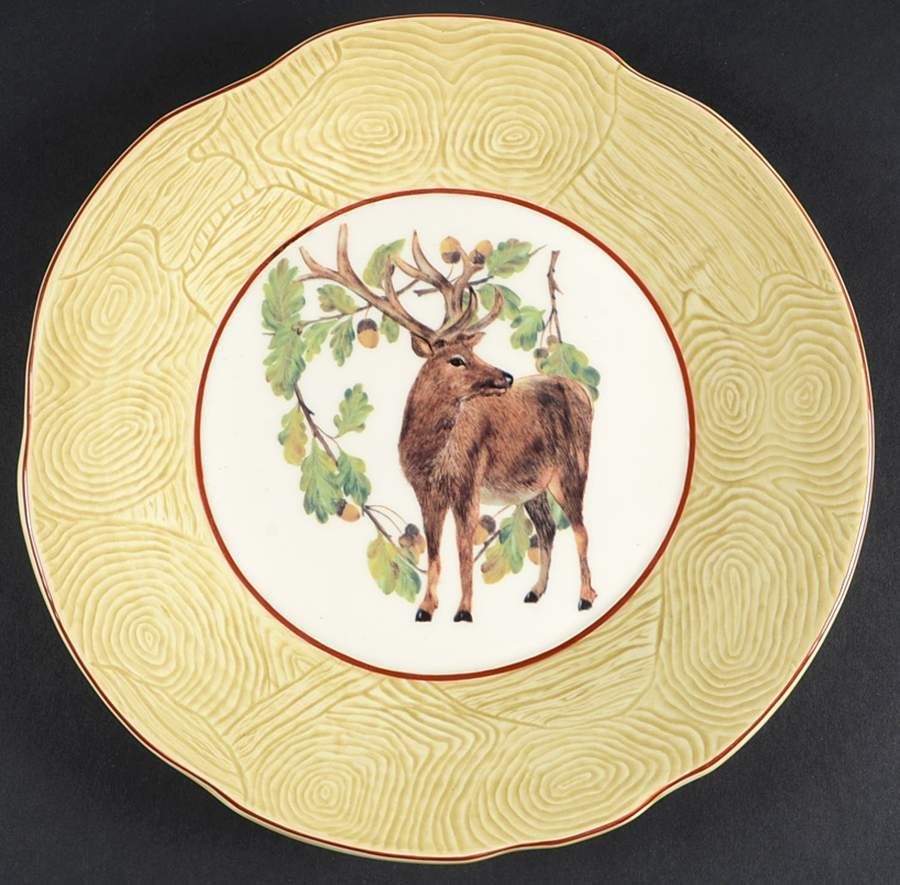 Fontainebleau Salad/Dessert Plate by Niderviller (France)-1