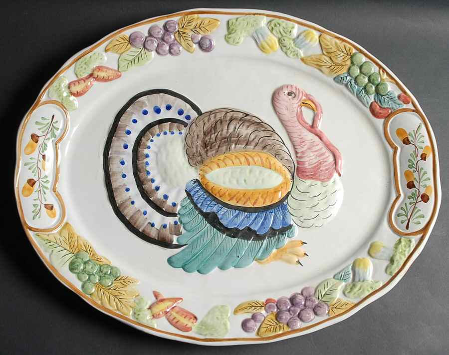NAS16 20" Oval Serving Platter by Nasco (Japan)-1