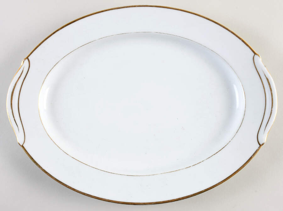 N2523 13" Oval Serving Platter by Noritake-1