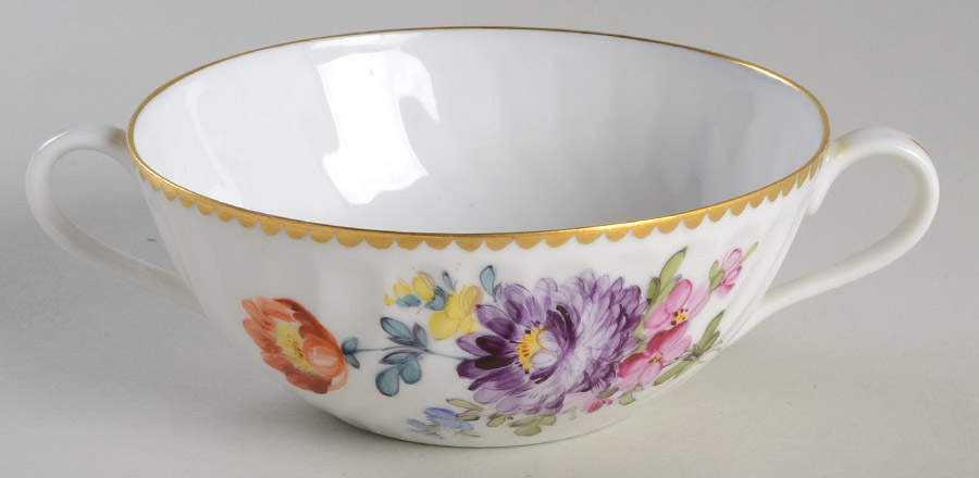1012Z Flat Cream Soup Bowl by Nymphenburg-1