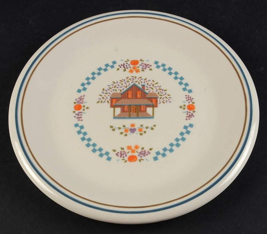 Home Sweet Home Salad Plate by Newcor-1