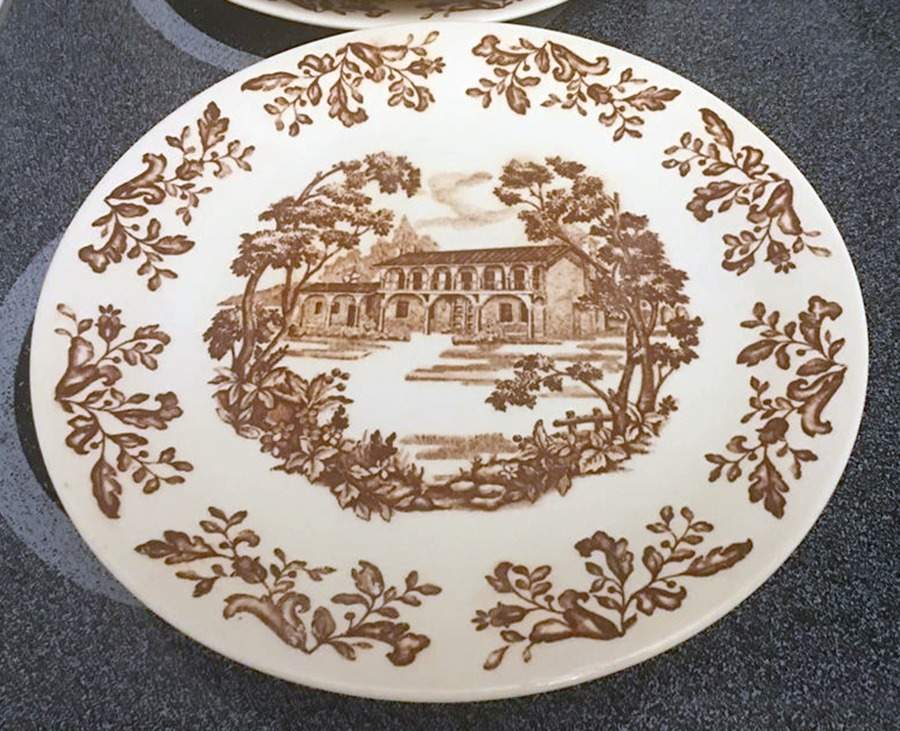 La Paz Dinner Plate by Nasco (Japan)-1