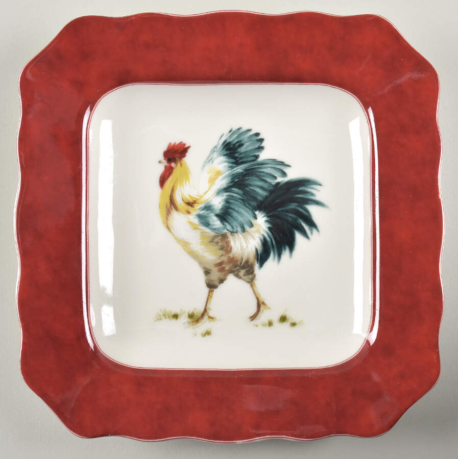 Barnyard Accent Salad Plate by Noble Excellence-1