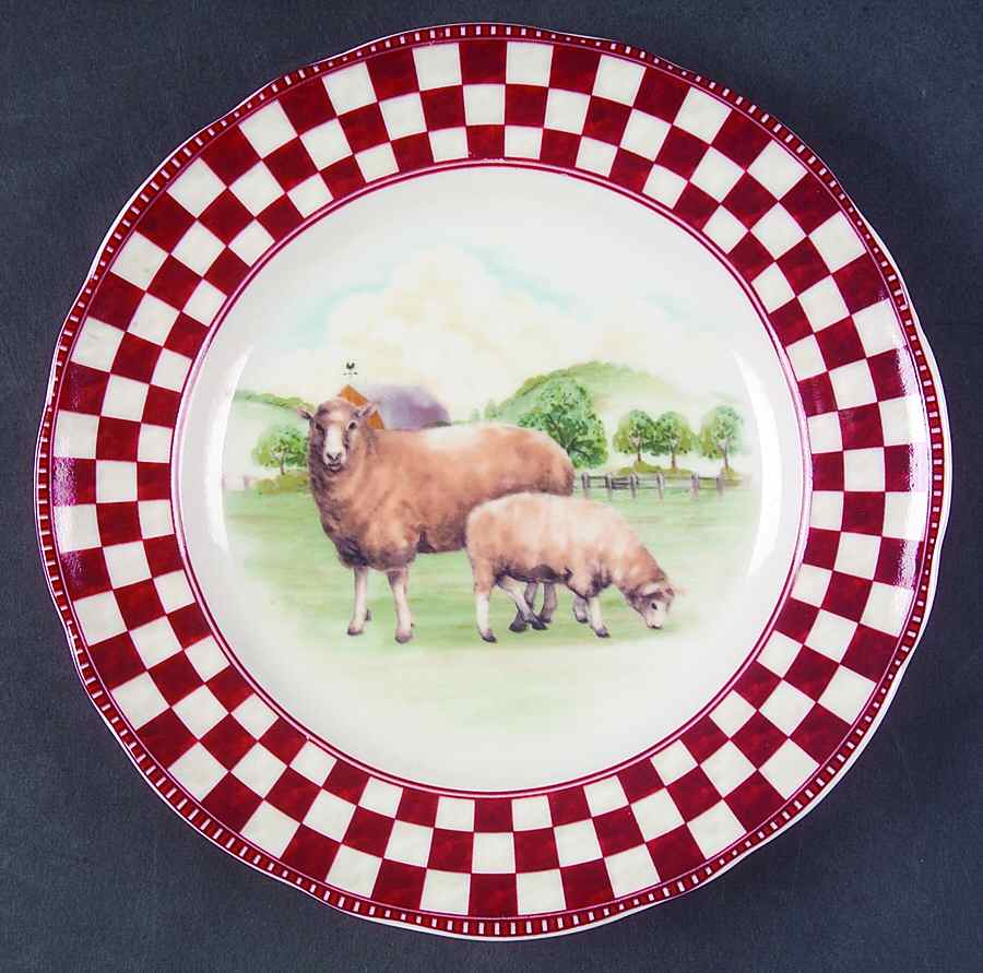 Barnyard Salad Plate by Noble Excellence-1