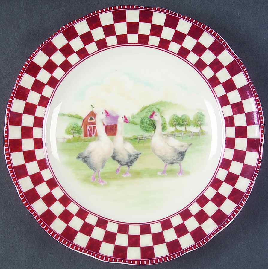 Barnyard Salad Plate by Noble Excellence-1