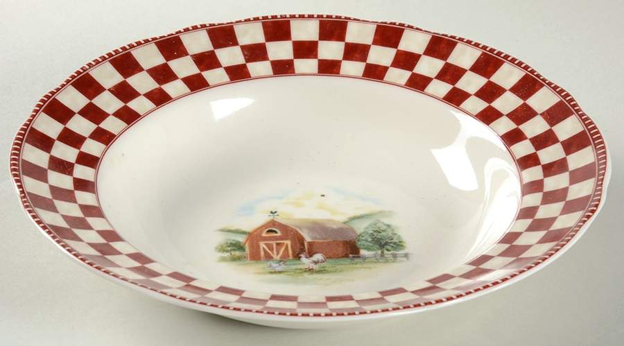 Barnyard Large Rim Soup Bowl by Noble Excellence-1