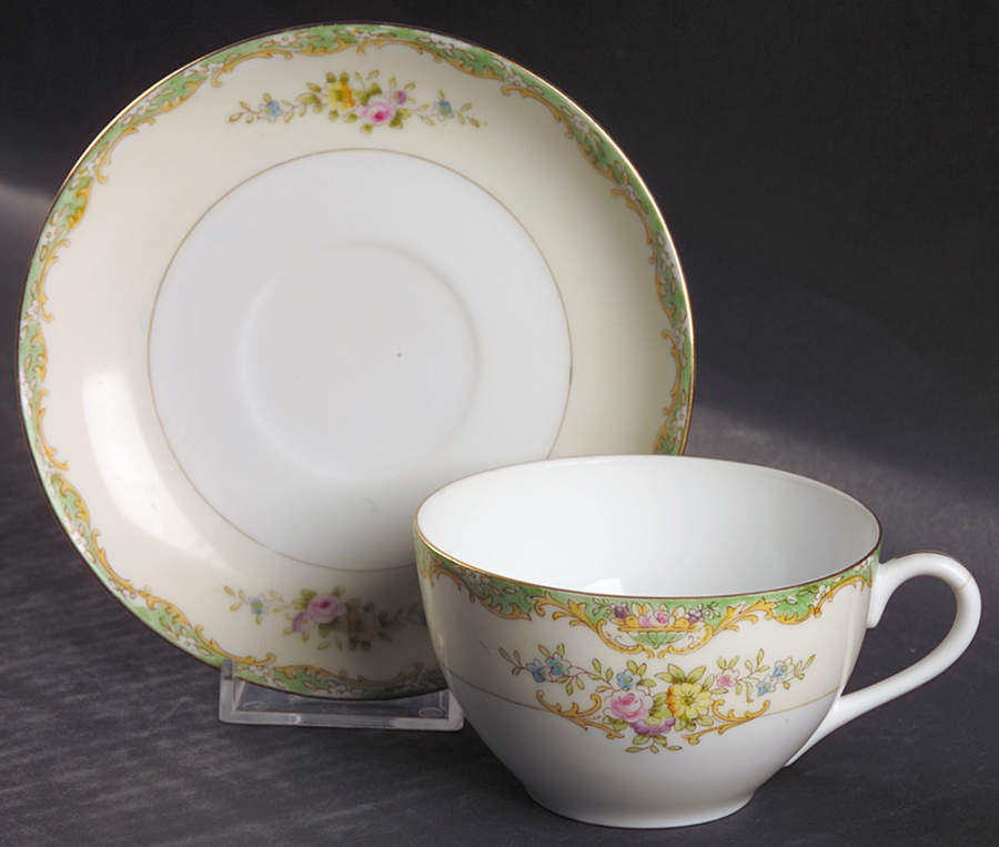 N2748 Flat Cup & Saucer Set by Noritake-1