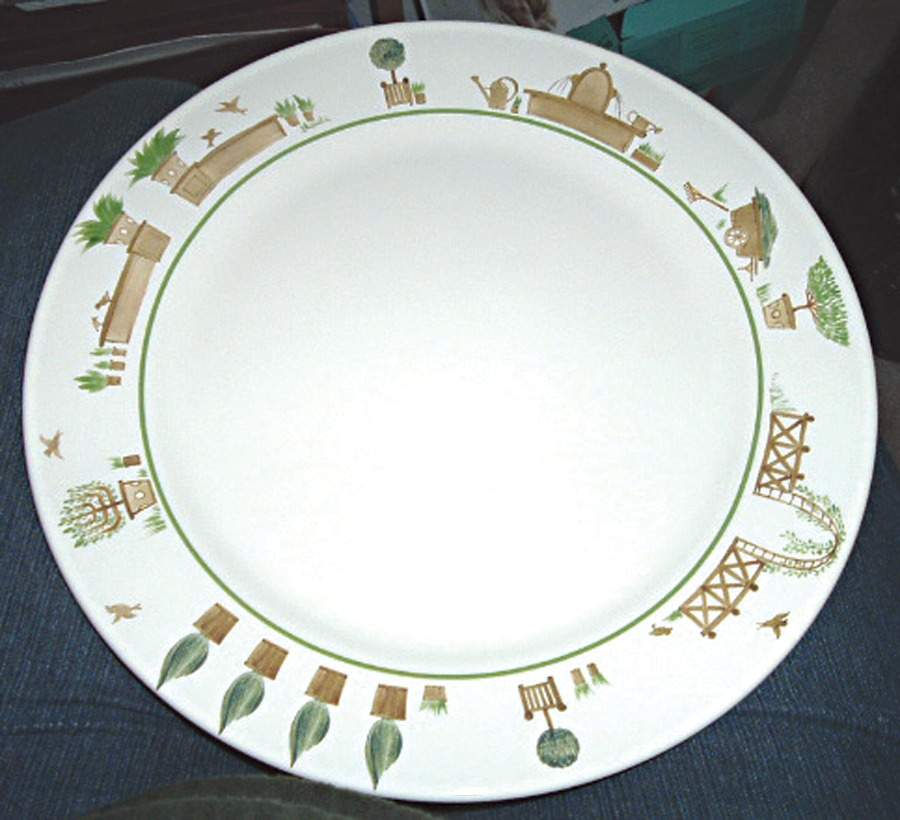 NDV3 Dinner Plate by Niderviller (France)-1