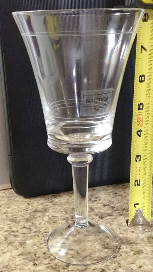 Stateroom Glassware Goblet by Nautica-1