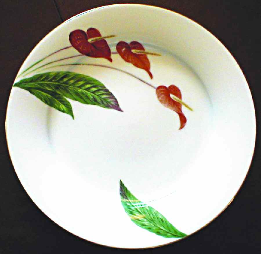 Waikiki Rim Dinner Plate by Noritake-1