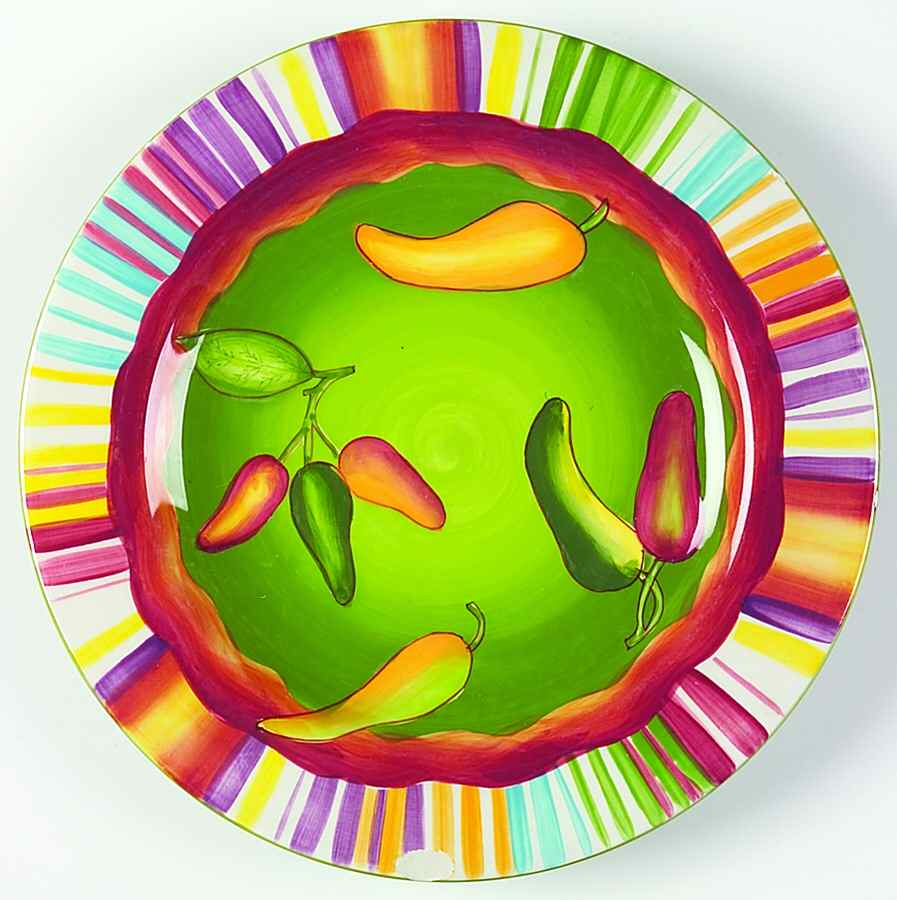 Muy Caliente Salad Plate by Noble Excellence-1