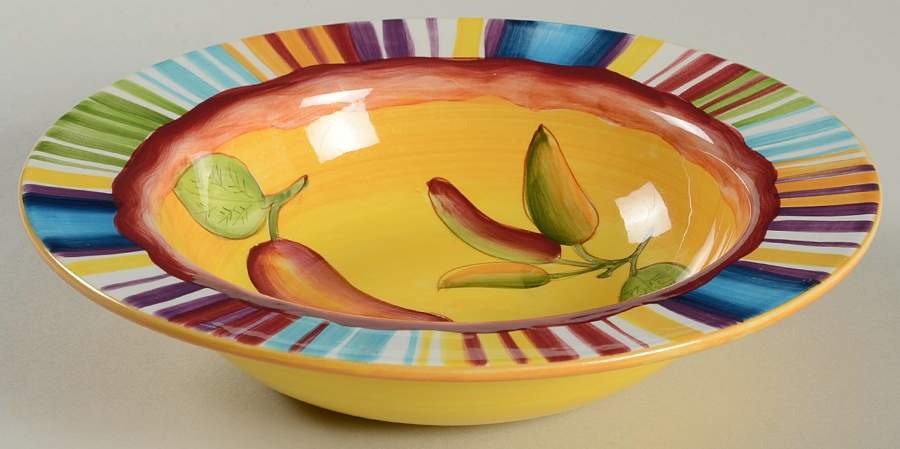 Muy Caliente Rim Soup Bowl by Noble Excellence-1