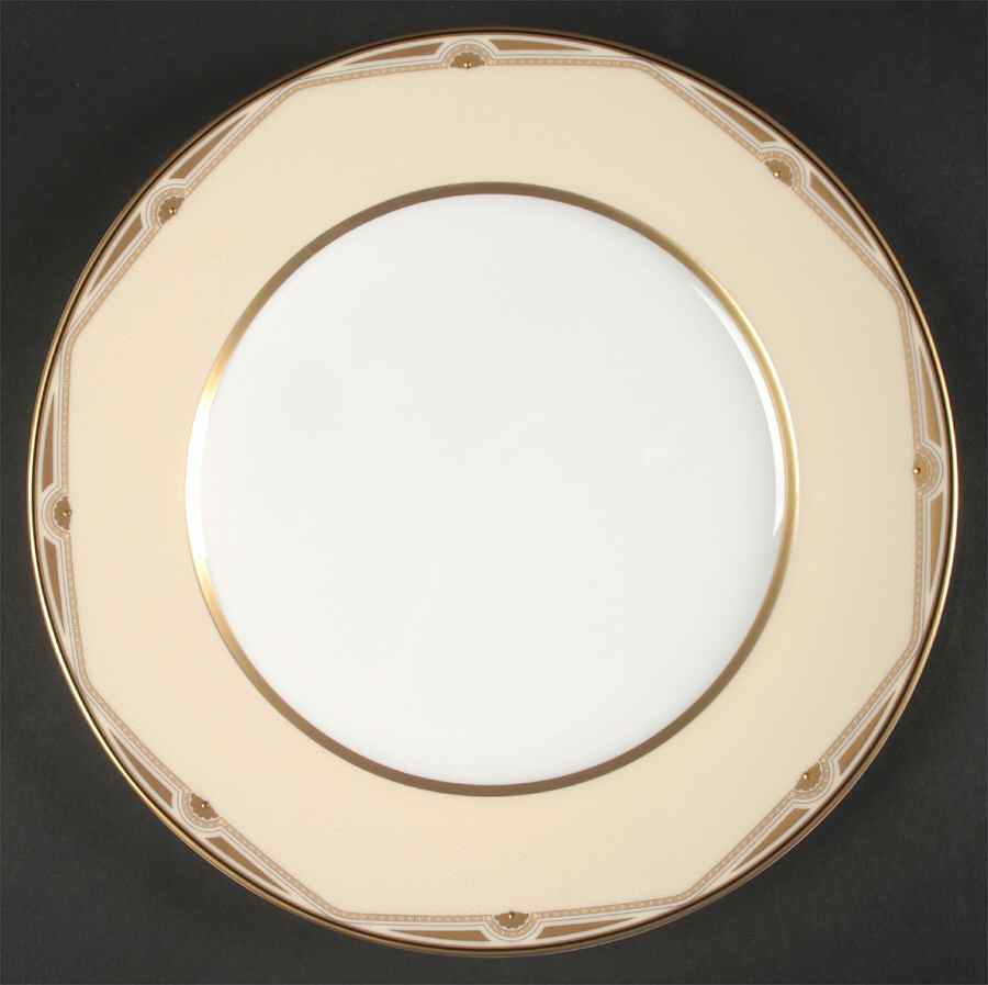 Gold Crest Dinner Plate by Nikko-1