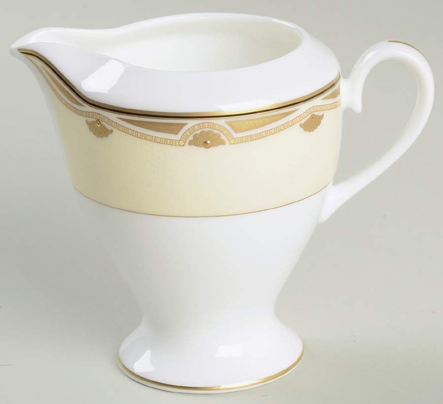 Gold Crest Creamer by Nikko-1