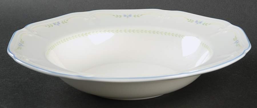 Petite Blue Large Rim Soup Bowl by Nikko-1