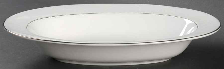 Pearl Ariel 11" Oval Vegetable Bowl by Nikko-1