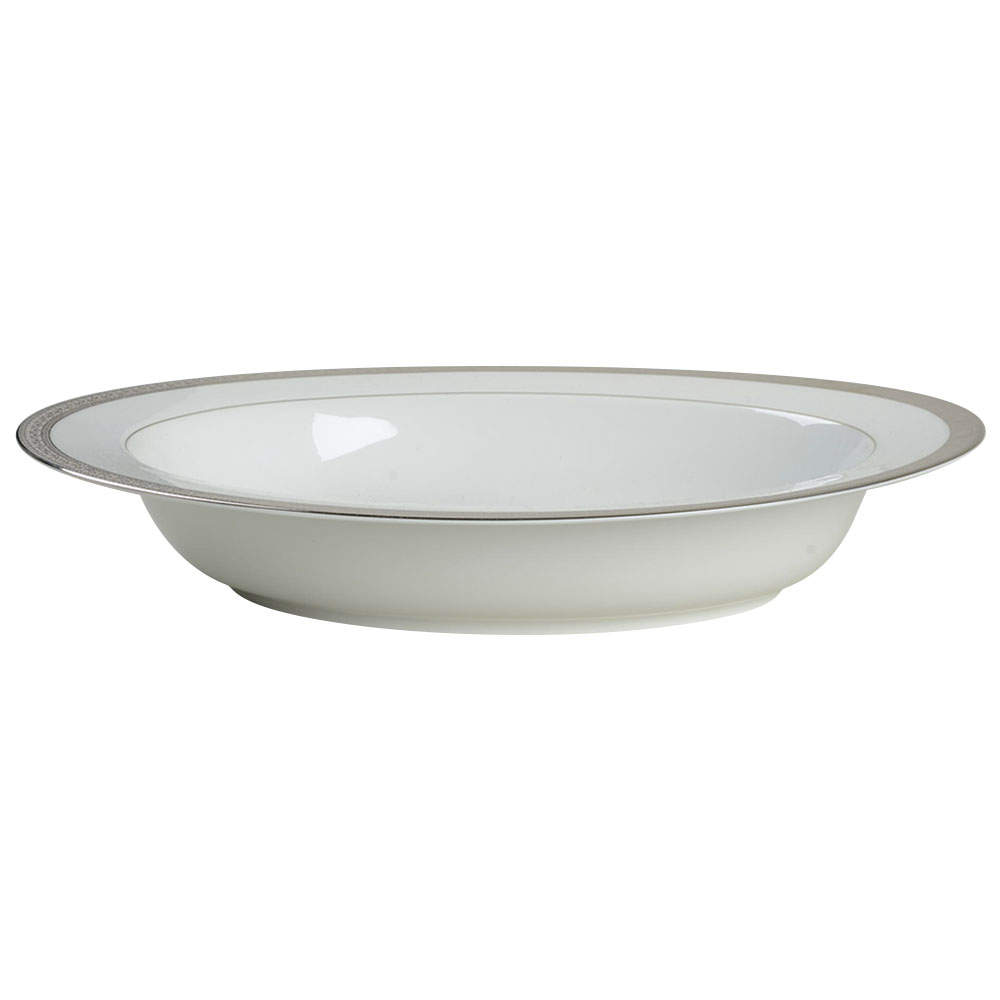 Versailles Platinum 11" Oval Vegetable Bowl by Nikko-1