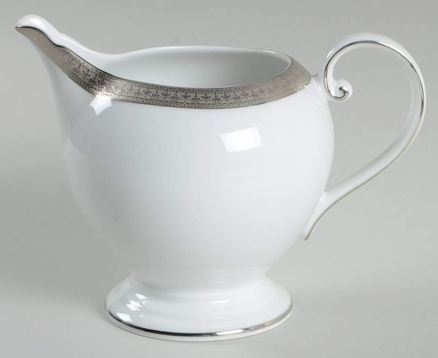 Versailles Platinum Creamer by Nikko-1
