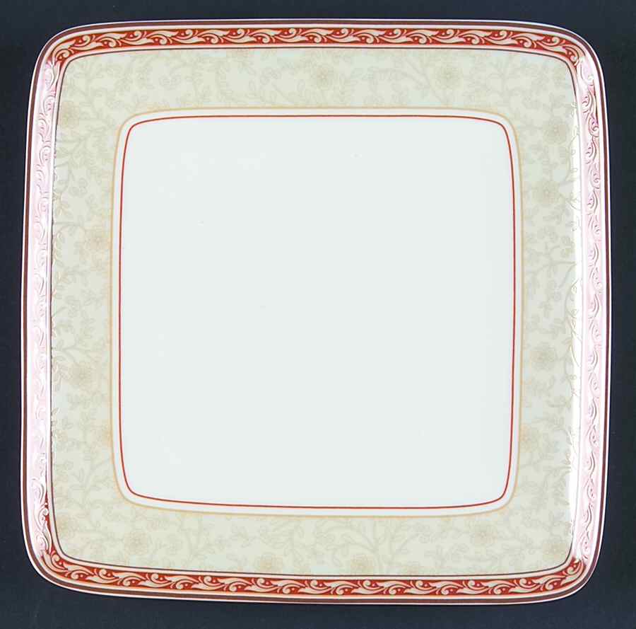 Autumn Whisper Square Dessert Plate by Noritake-1
