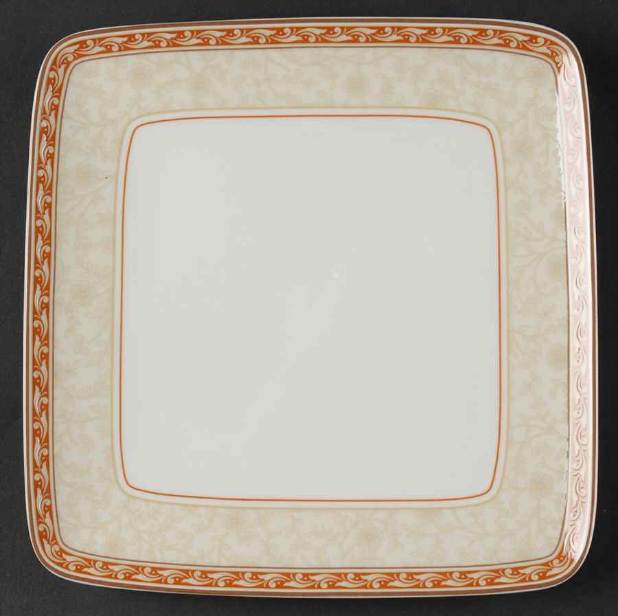Autumn Whisper Square Salad Plate by Noritake-1
