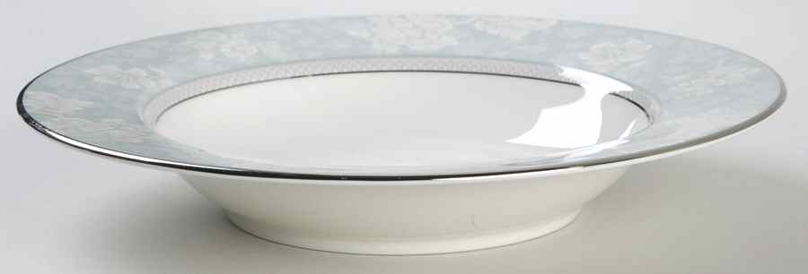 Rosella Blue Large Rim Soup Bowl by Noritake-1