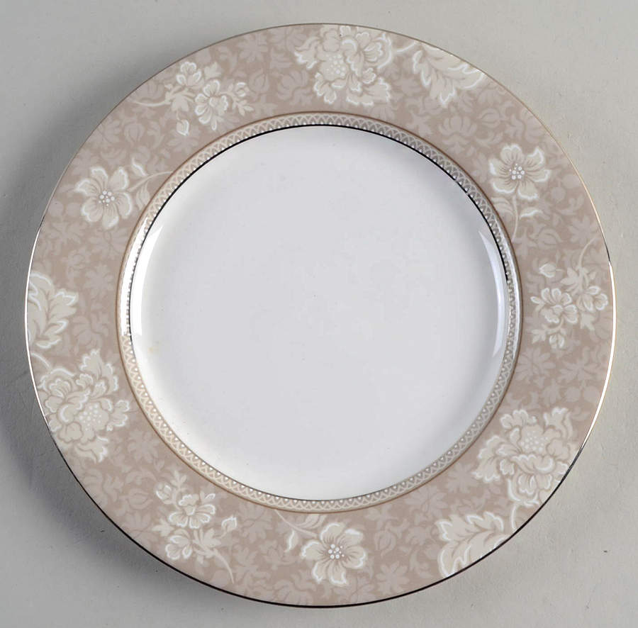 Rosella Taupe Salad Plate by Noritake-1