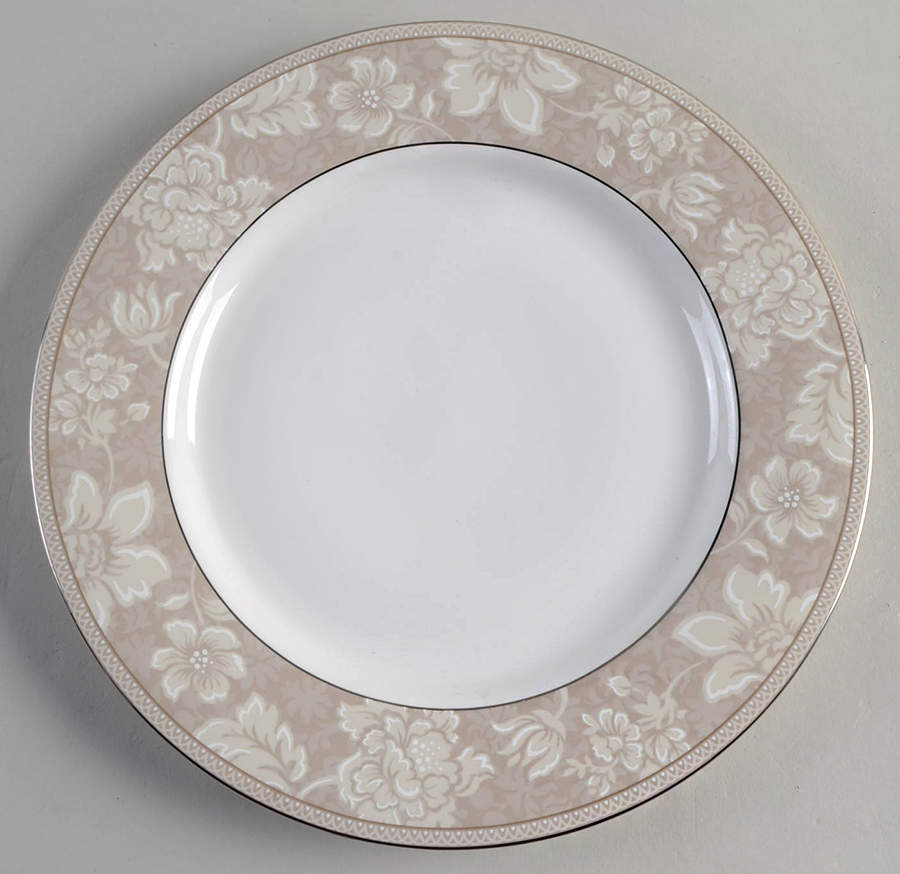 Rosella Taupe Dinner Plate by Noritake-1