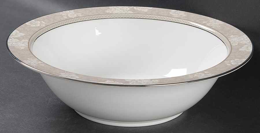 Rosella Taupe 9" Round Vegetable Bowl by Noritake-1