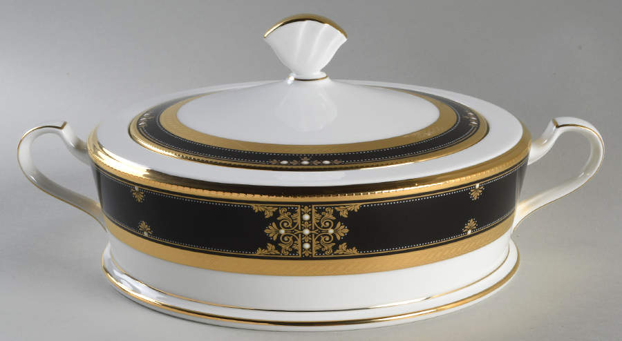 Evening Majesty Round Covered Vegetable by Noritake-1