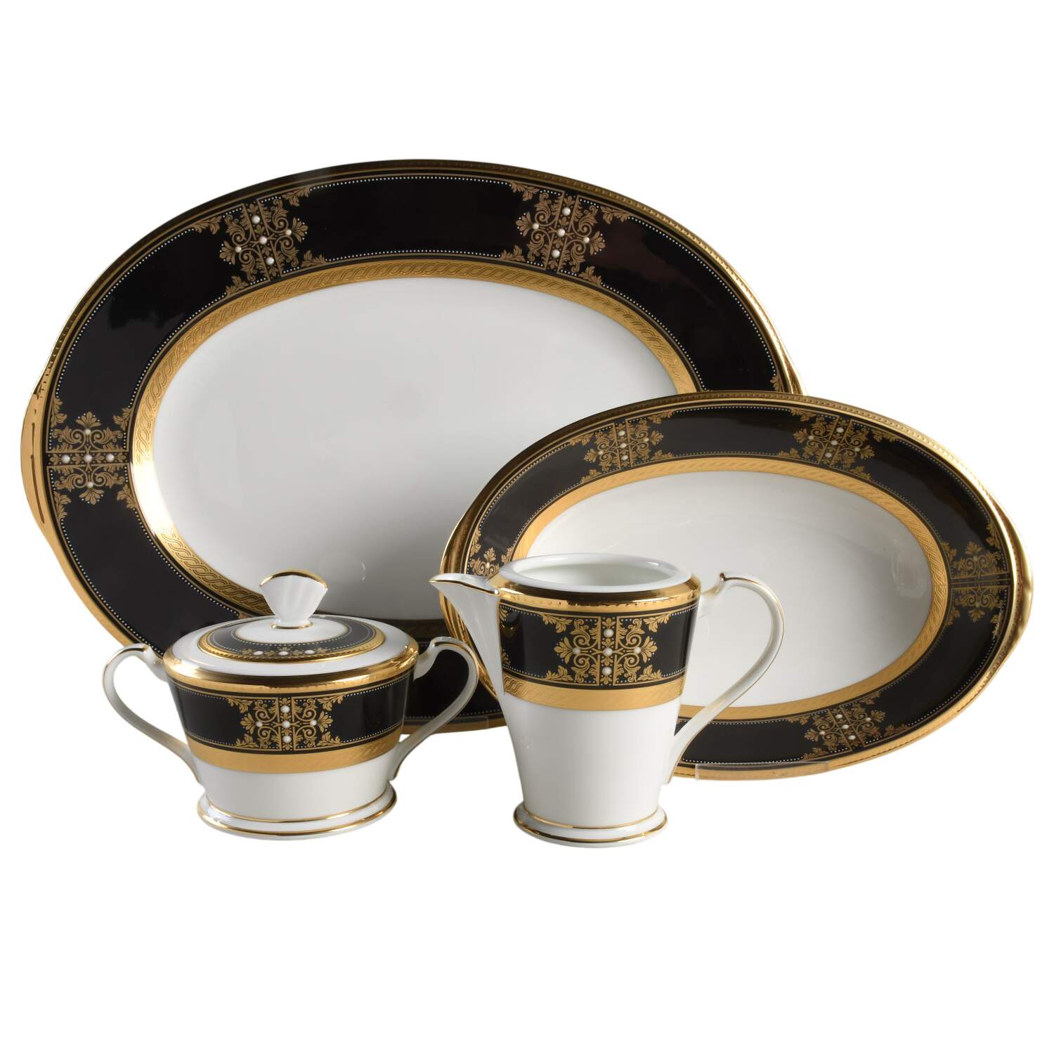 Evening Majesty 5 Piece Hostess Set by Noritake-1