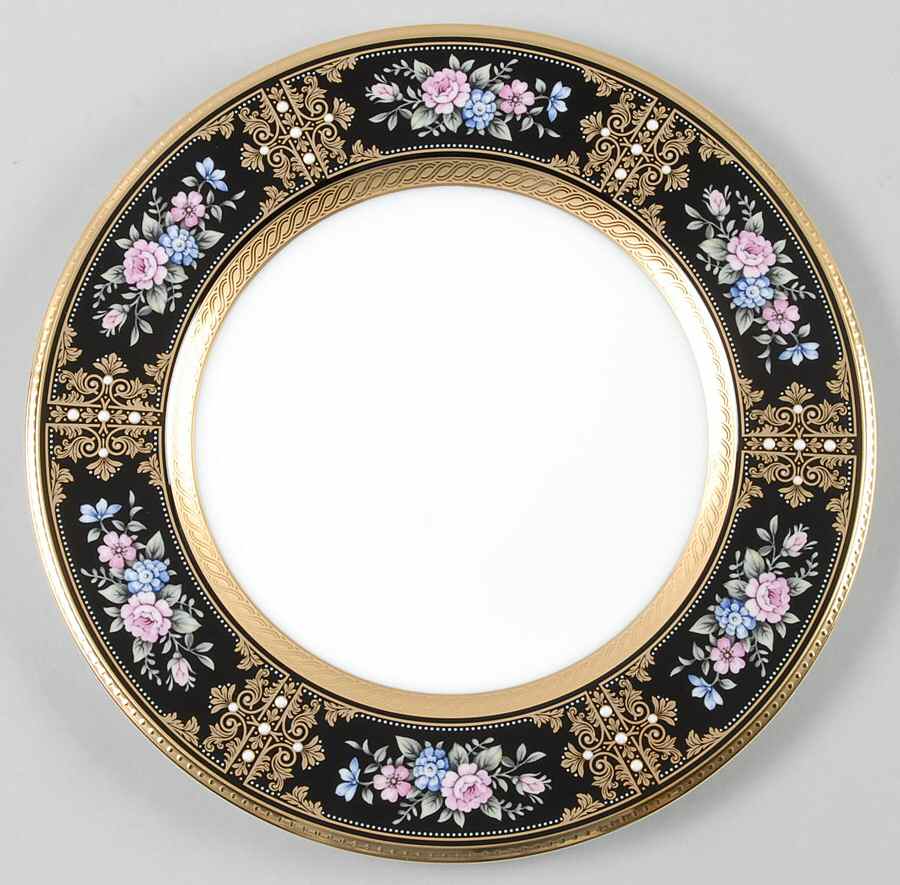Evening Majesty Accent Luncheon Plate by Noritake-1