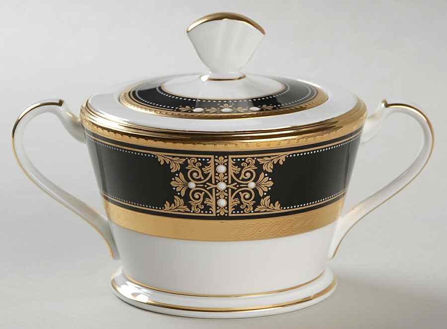 Evening Majesty Sugar Bowl & Lid by Noritake-1