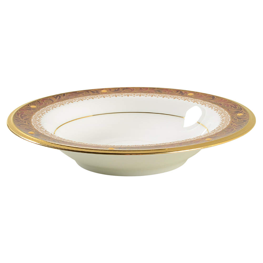 Xavier Gold Rim Fruit/Dessert (Sauce) Bowl by Noritake-1