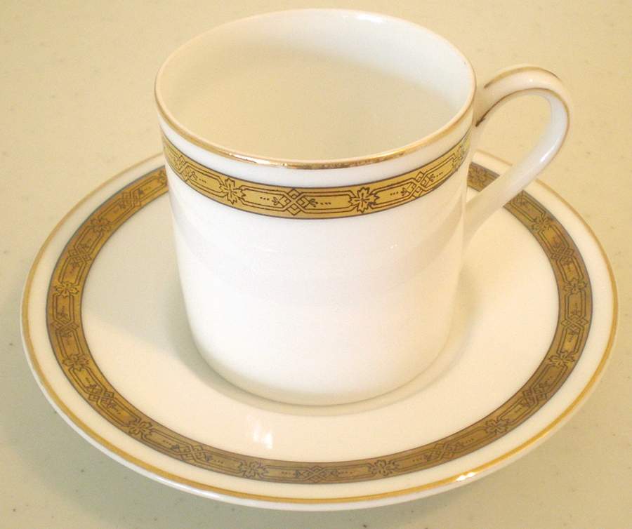 N2787 Flat Demitasse Cup & Saucer Set by Noritake-1
