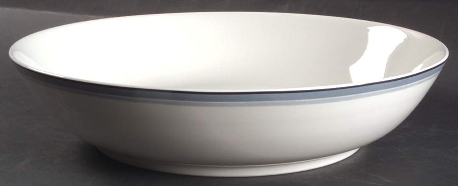 Java Graphite Swirl 12" Pasta Serving Bowl by Noritake-1