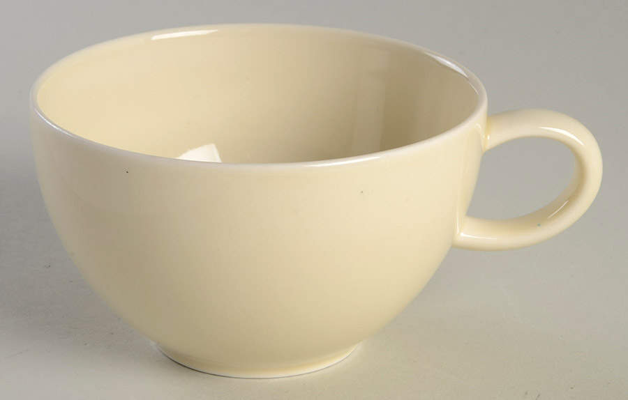 Reflections Ecru (Tan) Flat Cup by Nikko-1
