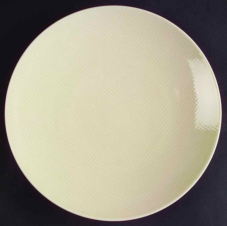 Reflections Ecru (Tan) Salad Plate by Nikko-1