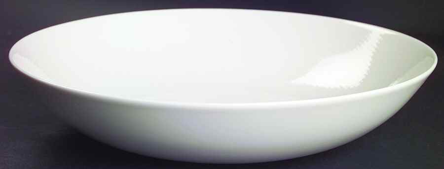 Reflections White 11" Round Vegetable Bowl by Nikko-1
