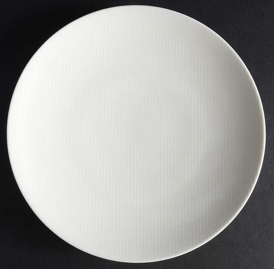 Reflections White Salad Plate by Nikko-1