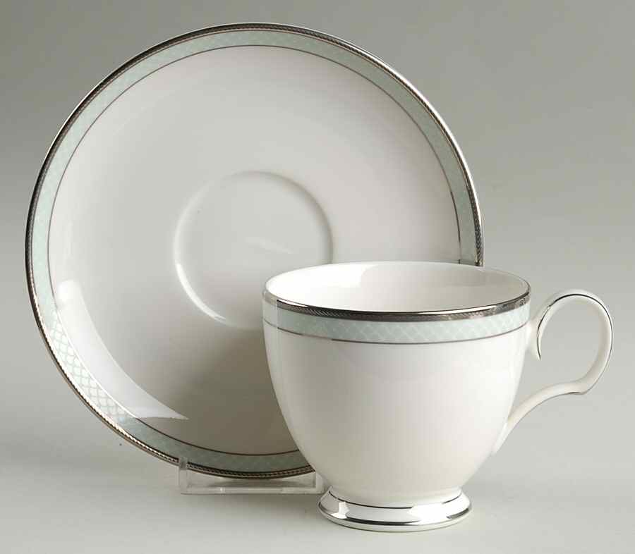 Willowmere Footed Cup & Saucer Set by Noritake-1