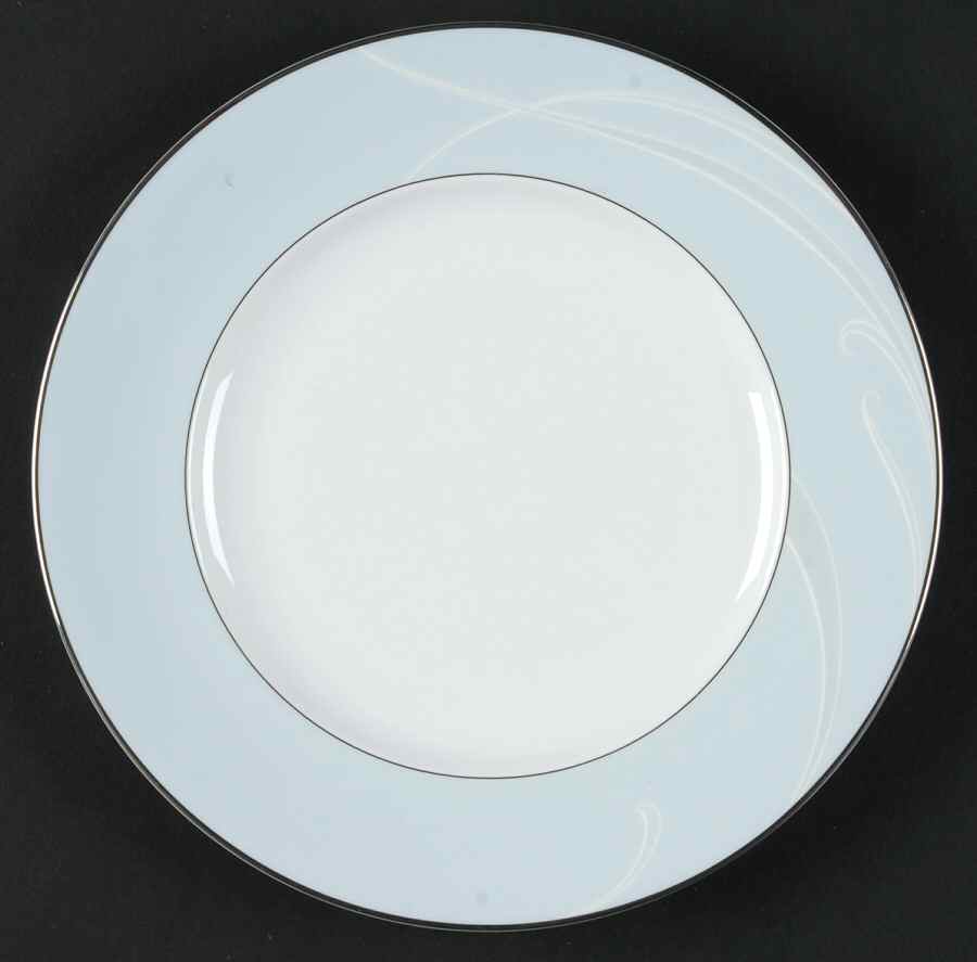 Pearl Crescent Salad Plate by Nikko-1