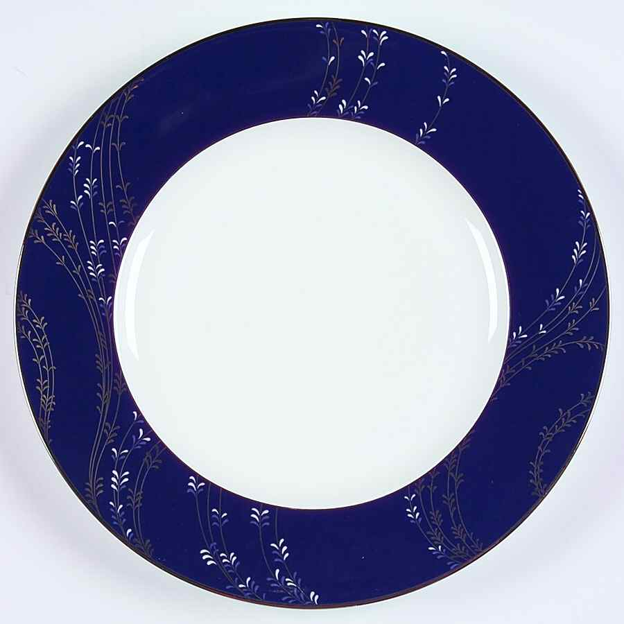 Platinum Night Salad Plate by Nikko-1