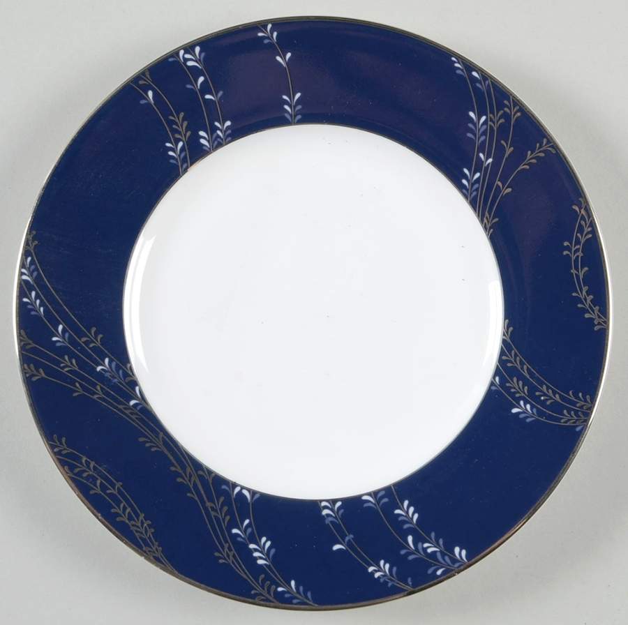 Platinum Night Bread & Butter Plate by Nikko-1